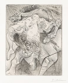Pablo Picasso (1881-1973) Marie-ThÈrËse en Femme Torero, 1934.