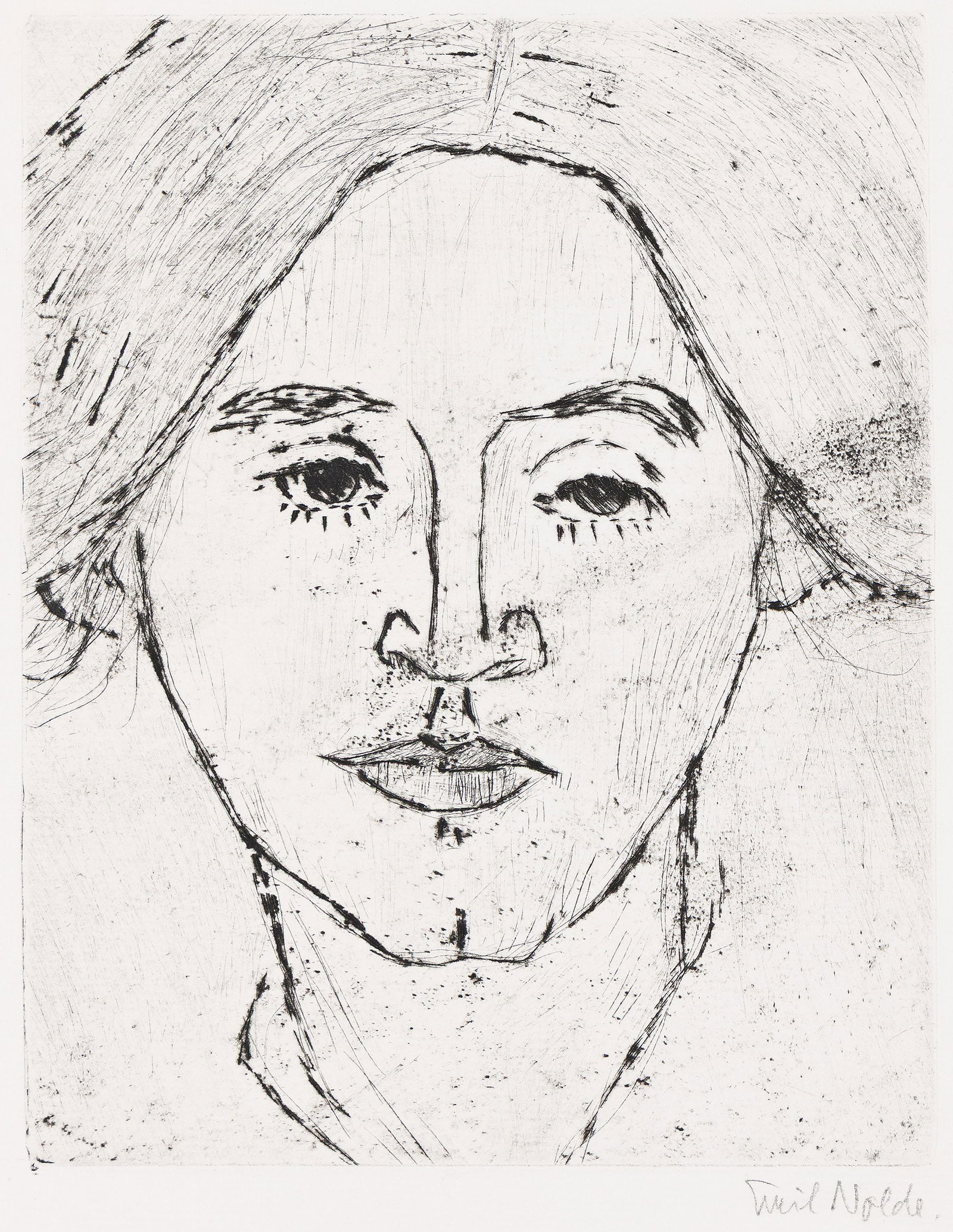Emil Nolde (1867-1956) Frau N. (Frau Ada Nolde), 1911. (1 of 1)
