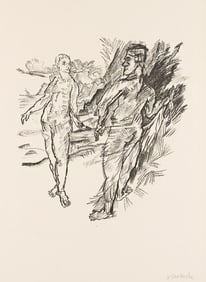 Oskar Kokoschka (1886-1980) Der gefesselte Columbus, 1913.