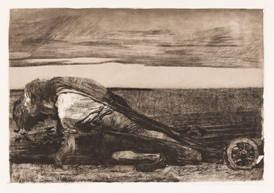 K‰the Kollwitz (1867-1945) Die Pfl¸ger, 1907.