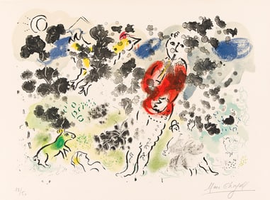 Marc Chagall (1887-1985) Le Clown · la Fl˚te I, 1970.