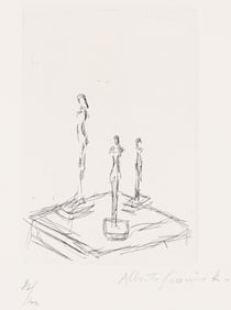 Alberto Giacometti (1901-1966) Three Figurines, 1959.
