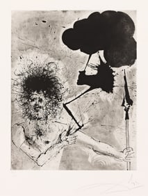 Salvador DalÌ (1904-1989) Jupiter, 1963-65.
