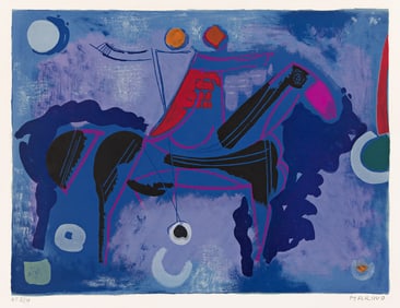 Marino Marini (1924-1997) From Color to Form II, 1969.