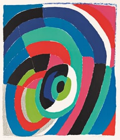 Sonia Delaunay (1885-1979) Tourbillon, 1974.
