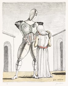 Giorgio de Chirico (1888-1978) Ettore ed Andromaca I, 1969.