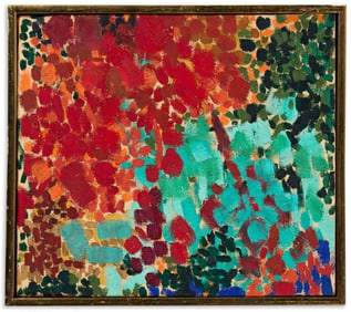 Lynne Drexler (1928-1999), Blooming Garden, 1961.