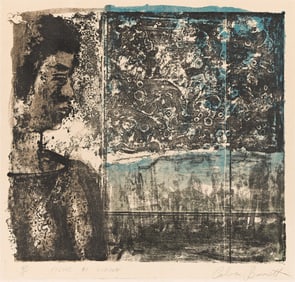 Calvin Burnett (1921-2007), Figure at Window, 1960.