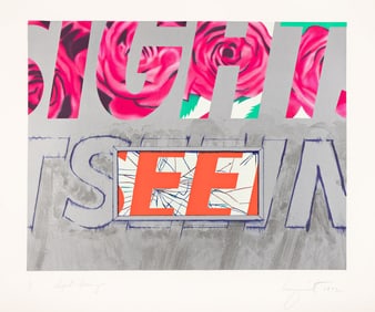 James Rosenquist (1933-2017), Sight-Seeing, 1972.