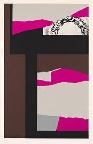 Louise Nevelson (1899-1988), Purple Composition, 1973.