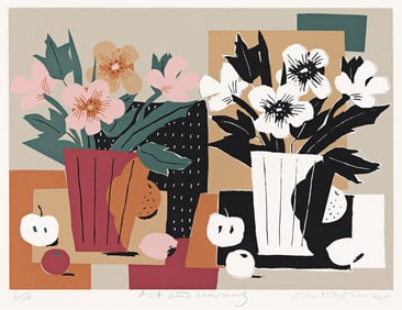 Milton Glaser (1929-2020), Art and Learning (for the Guggenheim Museum.), 1974.