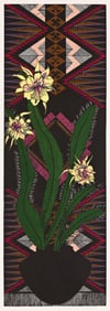 Nefertiti Goodman (b. 1950), Un Serape Sombre, Un Cacto Orchidea, 1986.