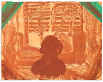Howard Hodgkin (1932-2017), Three color etchings, 1980.