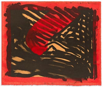 Howard Hodgkin (1932-2017), Red Eye, 1980-81.