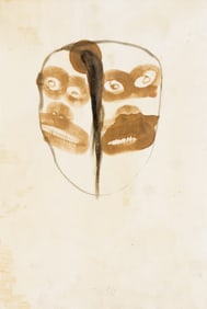 Rosemarie Trockel and Curtis Anderson, Untitled (Wasserkopf), 1987.