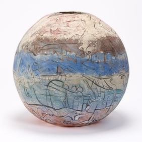 Marva Lee Pitchford-Jolly (1937-2012), Untitled (Story Pot), circa 1980s.