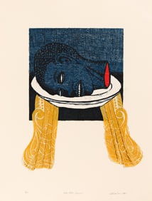 Alison Saar (b. 1956), Blue Plate Special (II), 1993.