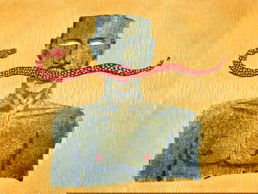 Alison Saar (b. 1956), Snake Man, 1994.