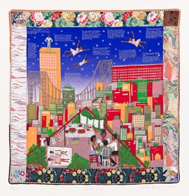 Faith Ringgold (1930-2024), Tar Beach 2, 2003.