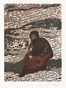 Peter Doig (b. 1959), Figure by a River, 2004.