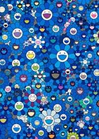 Takashi Murakami (b. 1962), An Homage to IKB 1957 B, 2011.