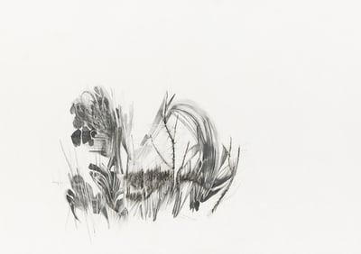 Marc Bauer (b. 1975), Two drawings, 2010.