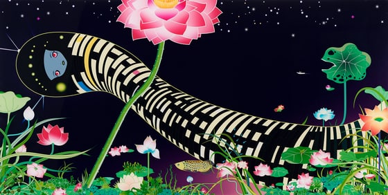 Chiho Aoshima (b. 1974), Building of the Lotus Pond, 2005.