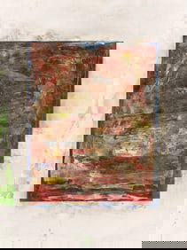 Sir Frank Bowling, OBE RA (b. 1934), Ahaahead! 2013.