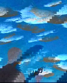 Robert Goldstrom (b. 1953), Untitled (Aquaria), 2015.