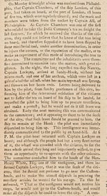 (AMERICAN REVOLUTION--PRELUDE.) The New York Tea Party discussed in an issue of Rivingtonís