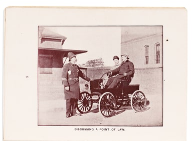 (AUTOMOTIVE.) The Rogers Motor Carriage (wrapper title "Motor-Carriage Designed Patented & Built by