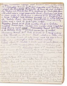 (CANADA.) Maurice, Arthur and Sidney Robinson. Diary of three English brothers seeking their fortune