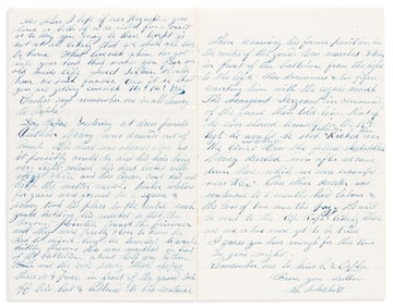 (CIVIL WAR--CONNECTICUT.) Homer S. Sackett. Description of a deserter being drummed out of camp.