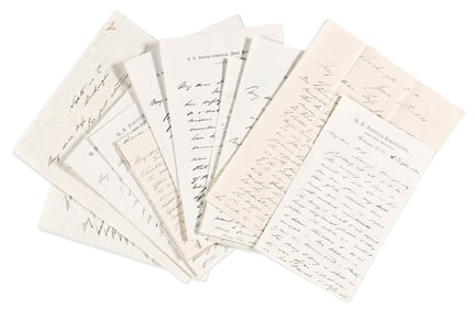 (CIVIL WAR--MEDICINE.) Cornelius Agnew. Correspondence relating to his leadership of the Sanitary