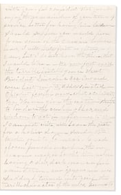 (CIVIL WAR--OHIO.) Letters of Henry and Lucy Coe on the the Battle of Kessler's Cross Lanes and