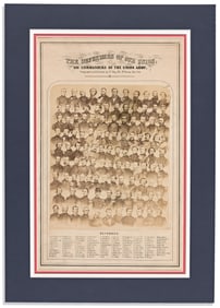 (CIVIL WAR--PHOTOGRAPHY.) C.F. May. Defenders of Our Union: 109 Commanders of the Union Army. New