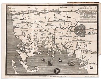 (MASSACHUSETTS.) Nathaniel Morton. New England's Memorial. Boston, 1826