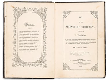 (MORMONS.) Parley P. Pratt. Key to the Science of Theology. Liverpool, England, 1855