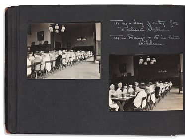(NEW YORK CITY.) Caryl Keating. Photo album of an early Montessori educator in the Lower East Side.