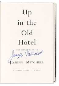 (NEW YORK CITY.) Joseph Mitchell. First editions of his compiled New Yorker writings, and more.