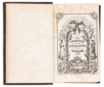 (SLAVERY & ABOLITION.) The Constitution of the United States of America, with . . the Declaration of