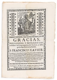 (MEXICAN IMPRINT--1710.) Gracias, indulgencias, y privilegios concedidos · la Congregacion del