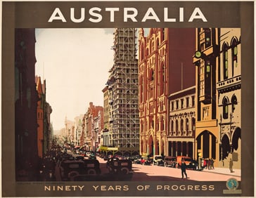 James Northfield. Australia / Ninety Years of Progress. Circa 1930.