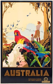 James Northfield. Australia [Parrots]. Circa 1935.