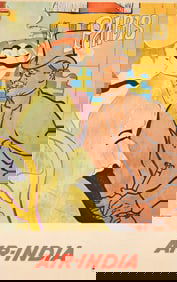 S.N. Surti. Air - India / Paris. 1966.