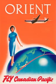 Peter Ewart. Orient / Fly Canadian Pacific. 1956.