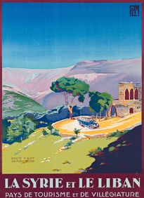 Geoffroy d'Aboville (Dabo). La Syrie et le Liban. 1927.