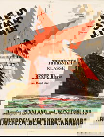 Designer Unknown. Red Star Line / [Westernland]. Circa 1929.