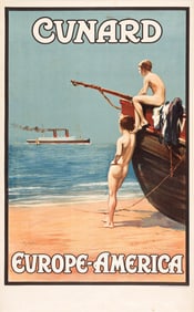 William Spencer Bagdatopoulus. Cunard / Europe - America. Circa 1910.