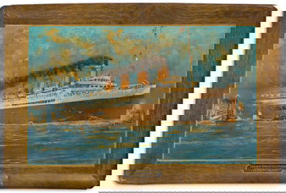 Albert Sébille (d'Après). French Line / Compagnie Générale Transatlantique.